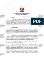 Resolución Del Consejo Directivo N 0005-2020-OEFA-CD