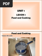 Lesson_1_Food and Cooking