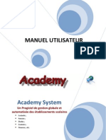 Academy System Manuel