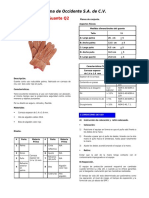Hoja Tecnica Guante Carnaza Mod q2