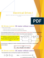 Electrical Drives I: Solid state dc drives- closed loop control