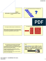 Termos contábeis para custos