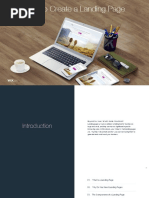 How To Create A Landing Page Wix Ebook