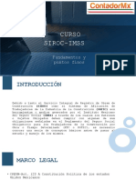 Presentación SIROC-IMSS Teórico Práctico Contador MX
