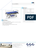 PK-2100 PARAMOUNT BED Stretcher: Specification