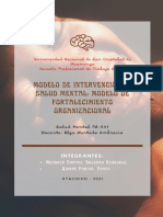 Monografia Modelos de Intervencion-Fortalecimiento de Organizaciones PDF