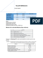 Taller Final Hidraulica