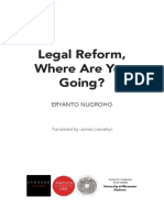 Legal Reform, Where Are You Going?: Eryanto Nugroho