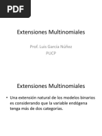 Extensiones - Multinomiales