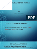 Penyetaraan Reaksi Redoks (Iii)