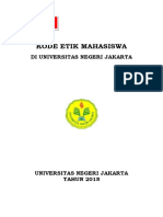 Buku 4 Pedoman Kode Etik Mahasiswa Di Universitas Negeri Jakarta