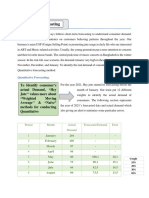 Demand Forecasting