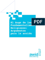 Auge de Los Fundamentalismos Religiosos, ACCION