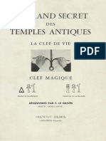 Le Grivès François - Le Grand Secret Des Temples Antiques La Clef de Vie