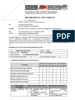 Informe Evaluación Diagnóstico Matemática Tercero