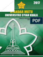 Standar Mutu Universitas Syiah Kuala (2017)