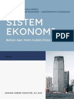 Sistem Ekonomi Etika Bisnis