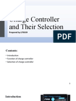 Charge Controller and Their Selection