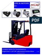 AC CONTROLLERS & MOTORS FOR CLASS I COUNTERBALANCED SINGLE DRIVE SYSTEMS