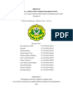 Kelompok 5 - Makalah Kajian Pustaka Analisis Saliva Sebagai Pencegah Karies (Revisi)