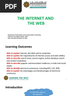 Week 3 - The Internet the Web (1)