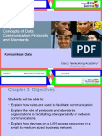 Concepts of Data Communication Protocols and Standards