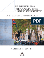 (Key Issues in Modern Sociology) Kenneth Smith - Émile Durkheim and The Collective Consciousness of Society - A Study in Criminology (2014, Anthem Press)