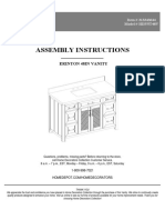 Assembly Instructions: Erinton 48in Vanity