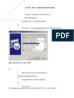 Run Odbcad32 Odbc Connection For MSACCESS (RMI - Implementation File) (Servlet)