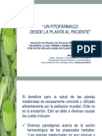 Desde la planta al paciente: Desarrollo de un fitofármaco chileno