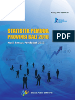 ID Statistik Pemuda Provinsi Bali 2010 Hasil Sensus Penduduk 2010