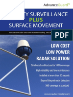 Surface Movement Security Surveillance: IN Low Cost Low Power Radar Solution