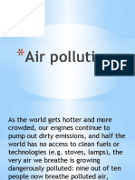 Air pollution kills 7 million people annually