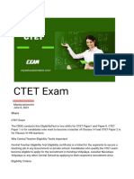 CTET Exam