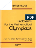 Problems For The Mathematical Olympiads Andrei Negut