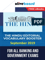Hindu Editorial Vocabulary Booster September 2019 Compressed