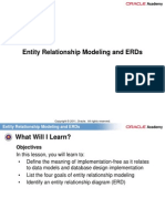 Entity Relationship Modeling and Erds