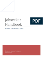 Jobseeker Handbook: National Career Service Portal