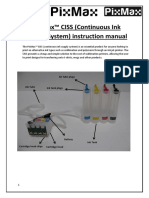 Pixmax Continuous Instruction Manual