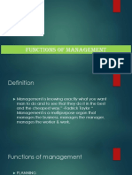 Functions of Management Explained