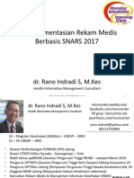 Pendokumentasian RM Berbasis SNARS 2017 (Handout)