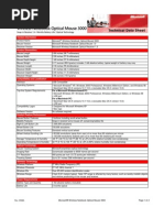 TDS WirelessNotebookOpticalMouse3000 0508A