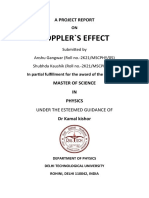 Doppler's Effect Report