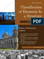 Classification of Elements in A Structure: Structural Systems