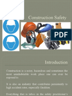Lecture 1 Construction Safety
