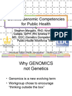 Genetic/Genomic Competencies For Public Health