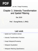 Chapter 3. Intensity Transformation and Spatial Filtering