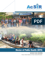 MPH Program Brochure Session 2021-23