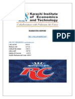 RC Cola Pakistan Report