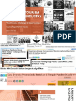 Diskusi Panel Kemenparekraf - Tourism Megashift Post Vaccine - HNS